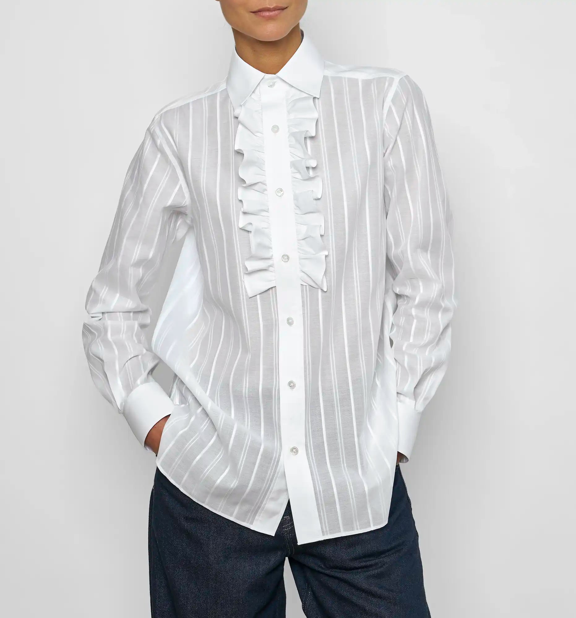 RUFFLE SHIRT