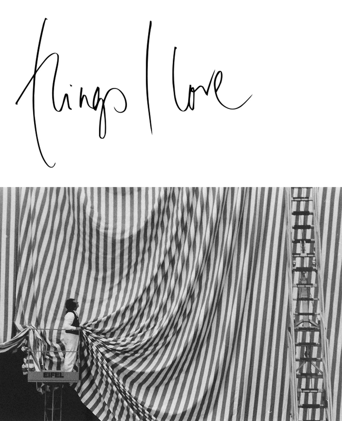 Daniel  Buren in 1981 by Benjamin Katz