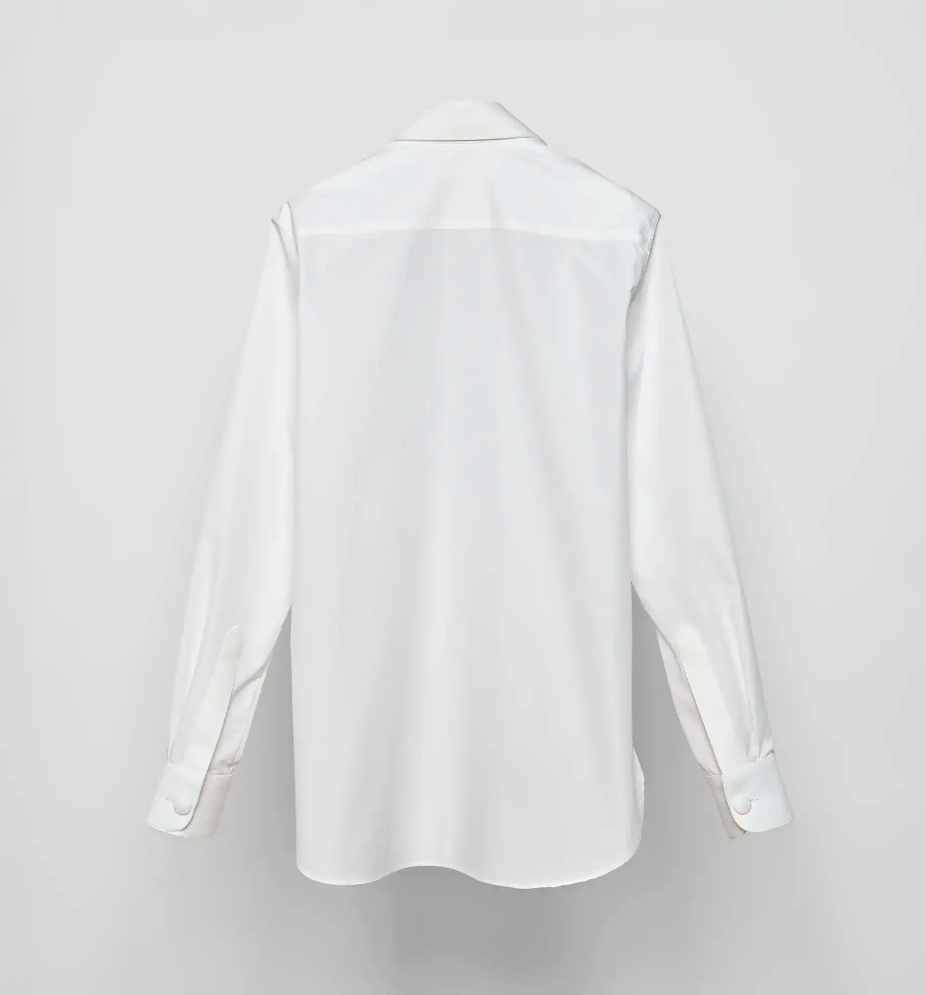 PLEATED SMOKING SHIRT