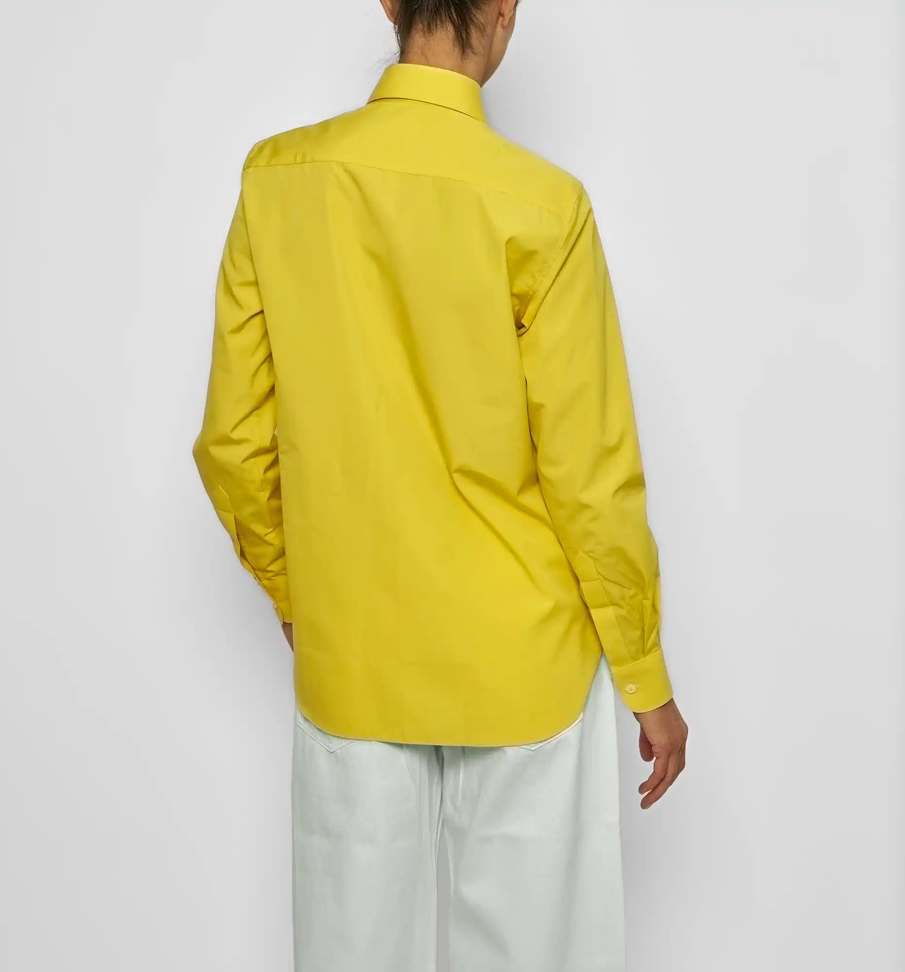 PLEATED SMOKING SHIRT