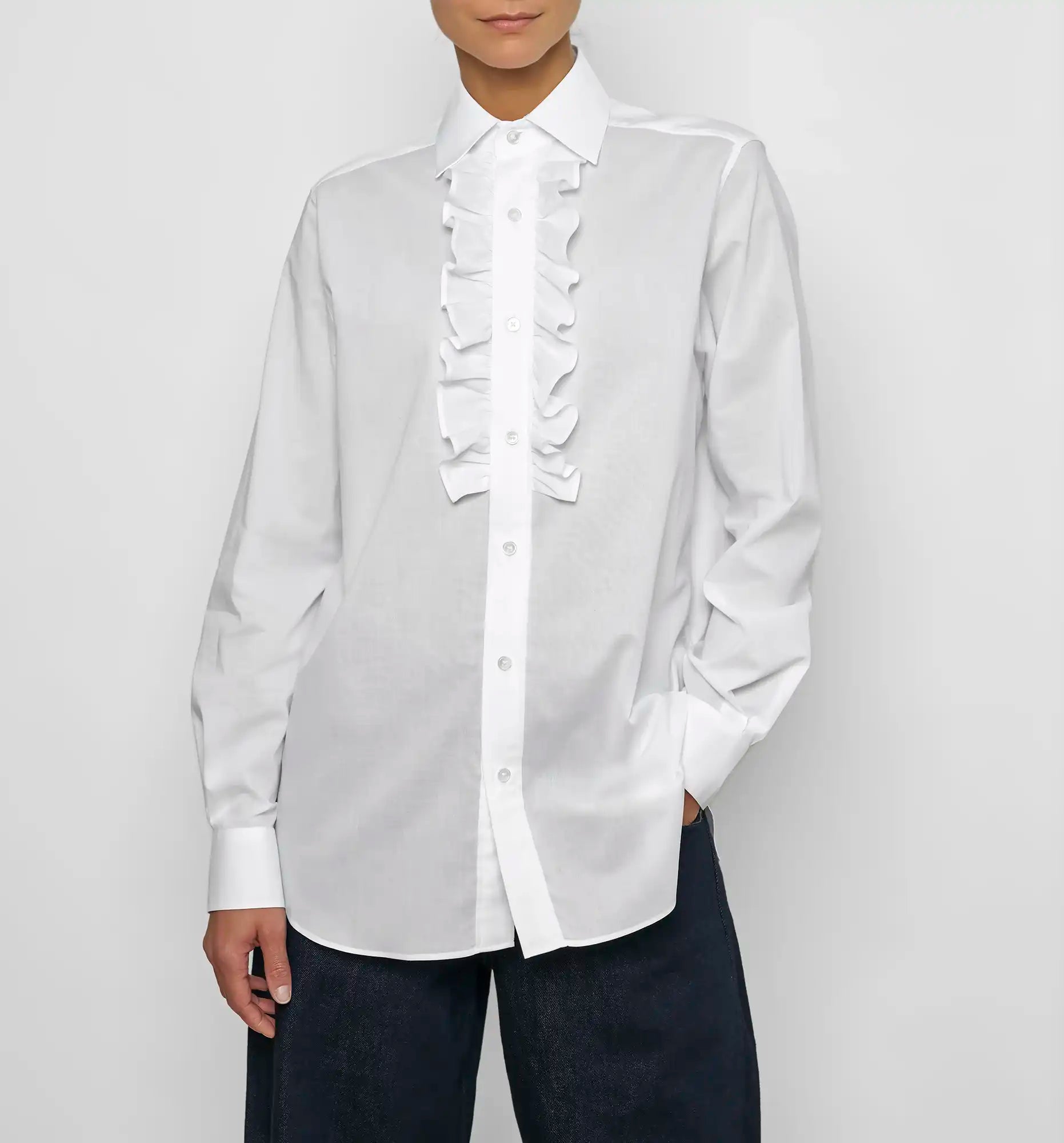 RUFFLE SHIRT