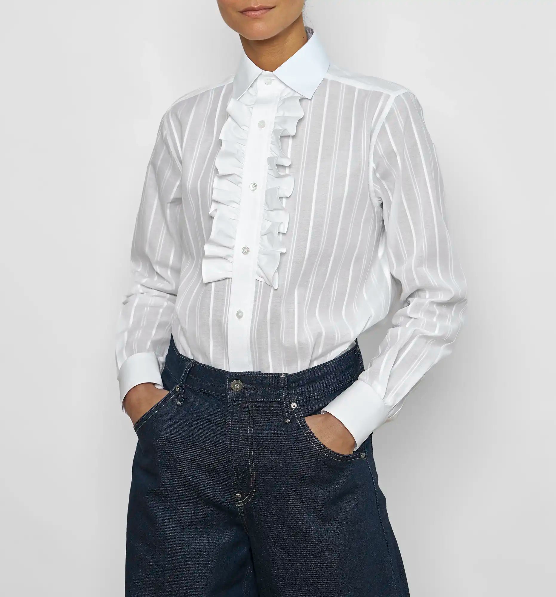 RUFFLE SHIRT