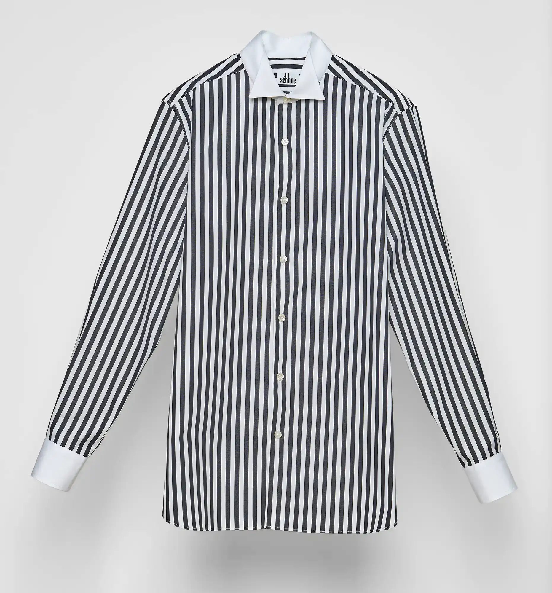 WING COLLAR SHIRT